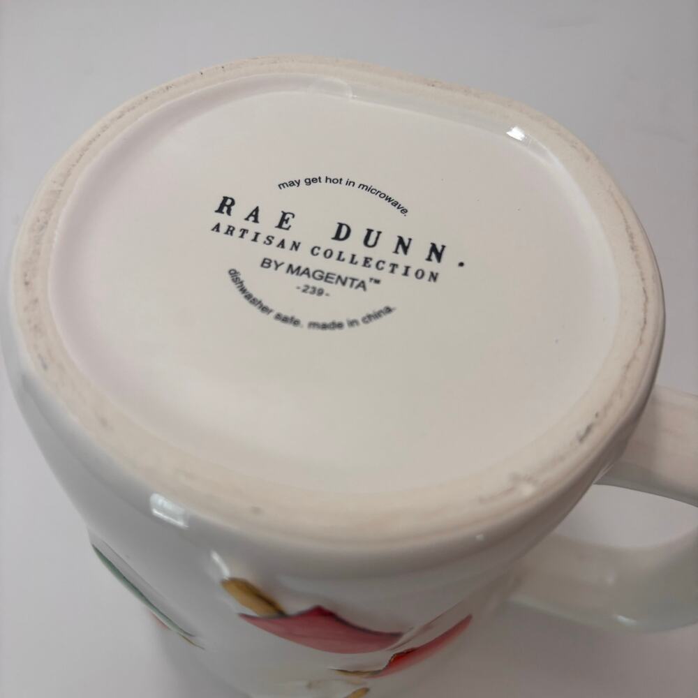 Rae Dunn ENJOY Mug Colorful Popsicles Ice Cream Summer Raised Design Cup - Picture 4 of 8